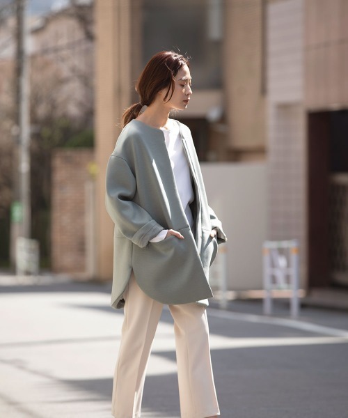 OHGA BONDING COAT ボンディングコート グレー Ⅿ OHGA オーガ ボンディングコート - メルカリ