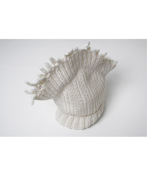 STOF（ストフ）の「STOF/ストフ/ニットキャップ/Mohawk KnitCap（ニットキャップ/ビーニー・メンズ・ブラック/ホワイト・FREE）」の8枚目の写真