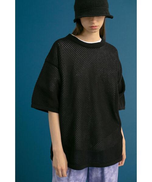 ダイソン　＜nanamica × monkey time＞ ニットTシャツ MONKEY TIME（モンキータイム）の「＜monkey time＞ CTN BIAS