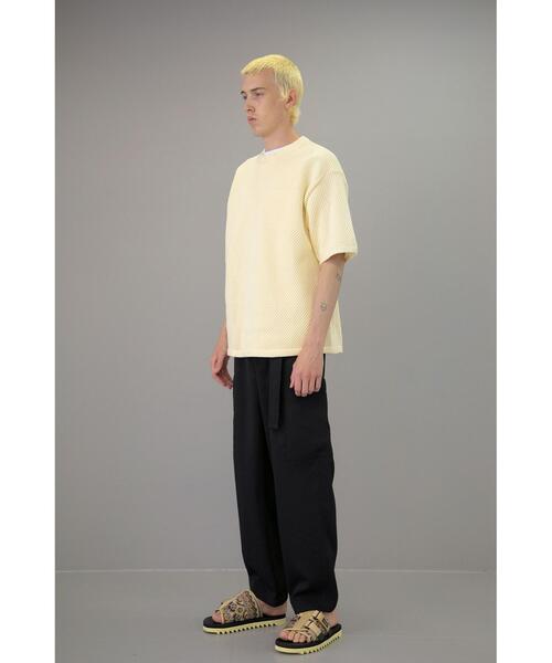 ダイソン　＜nanamica × monkey time＞ ニットTシャツ MONKEY TIME（モンキータイム）の「＜monkey time＞ CTN BIAS