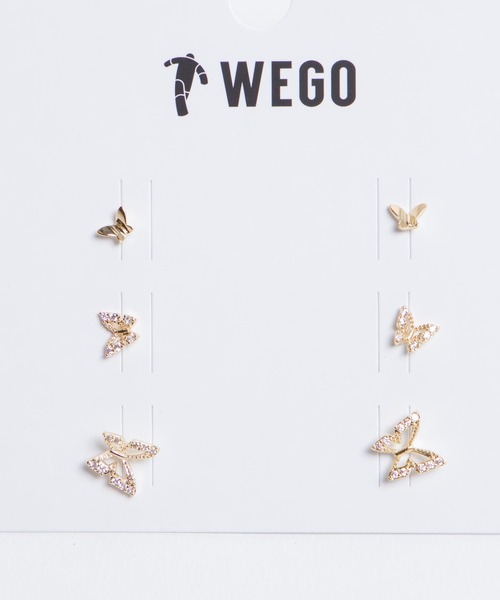 WEGO（ウィゴー）の「WEGO/【6点セット】モチーフちびピアス（ピアス（両耳用）・レディース・その他1/その他2/その他4/その他3・FREE）」の9枚目の写真