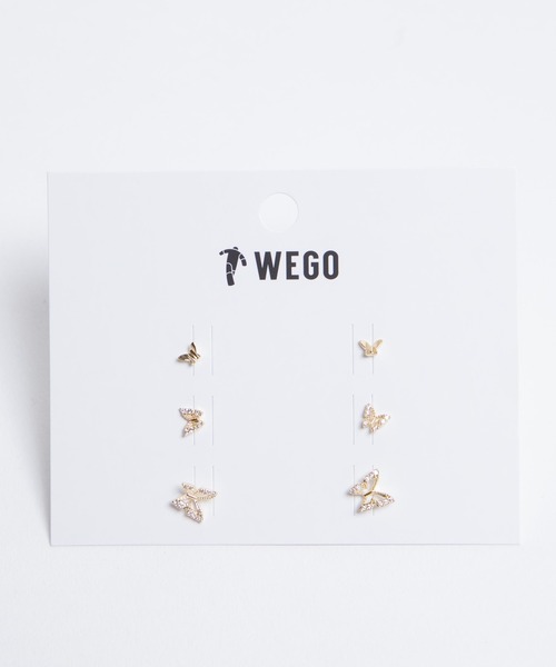 WEGO（ウィゴー）の「WEGO/【6点セット】モチーフちびピアス（ピアス（両耳用）・レディース・その他1/その他2/その他4/その他3・FREE）」の7枚目の写真