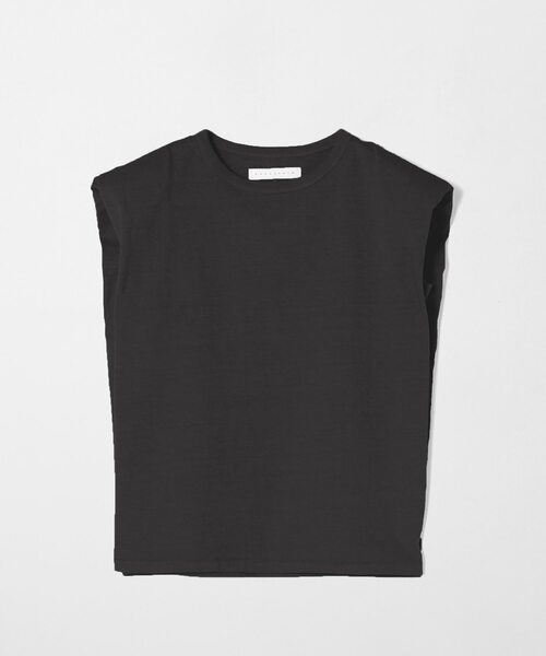 KURO(クロ)の「【CONVERSE TOKYO×KURO】パワーショルダーTシャツ(Tシャツ/カットソー・レディース・ブラック/ベージュ/オフホワイト/ブルー・FREE)」の3枚目の写真
