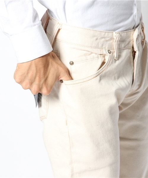 ESTNATION(エストネーション)の「G.T.A デニム(デニムパンツ・メンズ・ホワイト・30/31)」の6枚目の写真