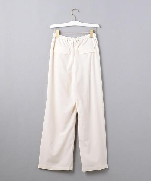 UNITED ARROWS（ユナイテッドアローズ）の「UBC R/P ドローストリング ストレートパンツ WHITE（その他パンツ・レディース・オフホワイト・40/38/36）」の8枚目の写真