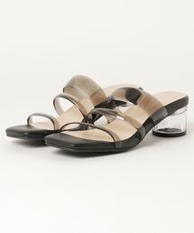 WEGO | WEGO/クリアヒールチューブサンダル(サンダル)