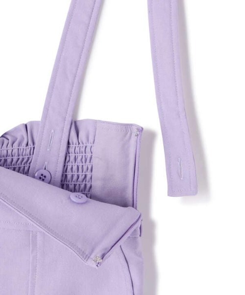 N.（N. Natural Beauty Basic）（エヌエヌナチュラルビューティーベーシック）の「◆サスペンダー付麻混タイトスカート（スカート・レディース・チャコールグレー/イエロー/ブルーパープル・MEDIUM）」の14枚目の写真