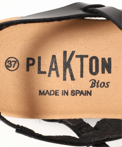 PLAKTON(プラクトン)の「PLAKTON ベッチュウストラップサンダル◆(サンダル・レディース・ホワイト/ブラックミックス・38/39/35/36/37)」の14枚目の写真