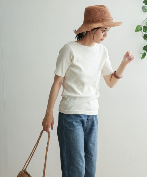 セール】針抜き半袖カットソー（Tシャツ/カットソー）｜URBAN