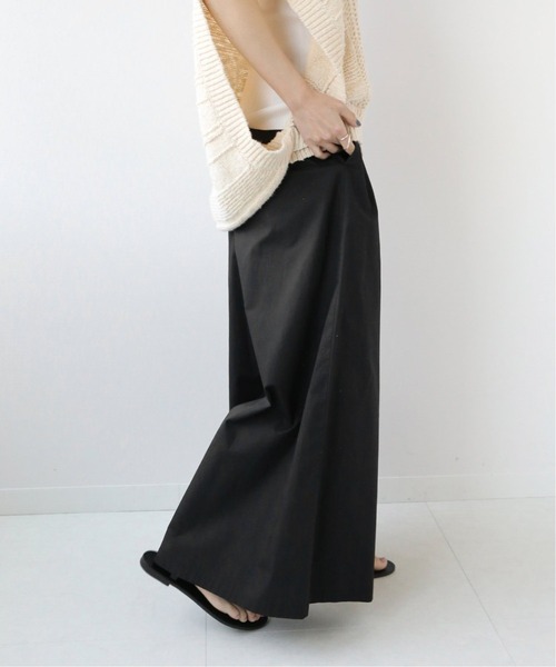 JOURNAL STANDARD relume（ジャーナルスタンダード　レリューム）の「コットンタイプライターギャザーパンツ◆（その他パンツ・レディース・ブラック/カーキ・36/38）」の7枚目の写真