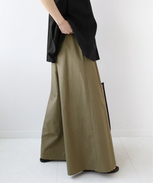 JOURNAL STANDARD relume（ジャーナルスタンダード　レリューム）の「コットンタイプライターギャザーパンツ◆（その他パンツ・レディース・ブラック/カーキ・36/38）」の12枚目の写真