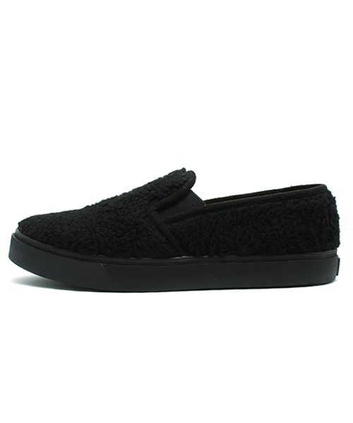 Jeffrey Campbell（ジェフリーキャンベル）の「ウールボアスニーカー（スニーカー・レディース・ブラック/ベージュ・38/36/37/35/39）」の3枚目の写真