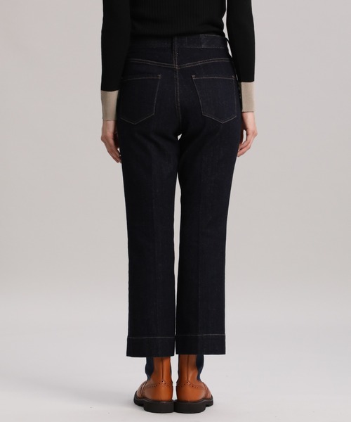 Healthy denim(ヘルシーデニム)の「トリプルコラボフレアデニム《Healthy DENIM》(デニムパンツ・レディース・オフホワイト/サックスブルー/インディゴブルー・5号/7号/11号/9号)」の7枚目の写真