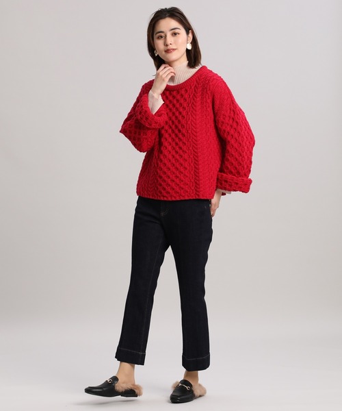 Healthy denim(ヘルシーデニム)の「トリプルコラボフレアデニム《Healthy DENIM》(デニムパンツ・レディース・オフホワイト/サックスブルー/インディゴブルー・5号/7号/11号/9号)」の12枚目の写真
