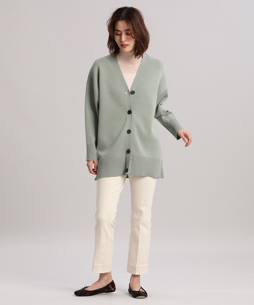 Healthy denim(ヘルシーデニム)の「トリプルコラボフレアデニム《Healthy DENIM》(デニムパンツ・レディース・オフホワイト/サックスブルー/インディゴブルー・5号/7号/11号/9号)」の16枚目の写真