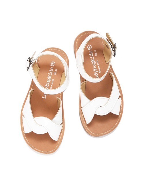 【LadybugKids/レディーバグキッズ】クロス ウェーブサンダル（サンダル）｜LadybugKIds（レディーバグキッズ） 6,147円