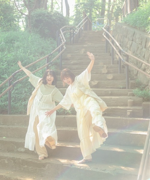 nemne store（ネンネストア）の「あじさいに染まる２weyキャミワンピース（ワンピース・レディース・ベージュ/オフホワイト/ミント・フリー）」の11枚目の写真