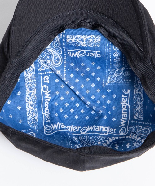 Wrangler（ラングラー）の「∴WEGO/別注Wrangler アイビーハンチング（キャスケット・メンズ・ブラック/グレー・FREE）」の6枚目の写真