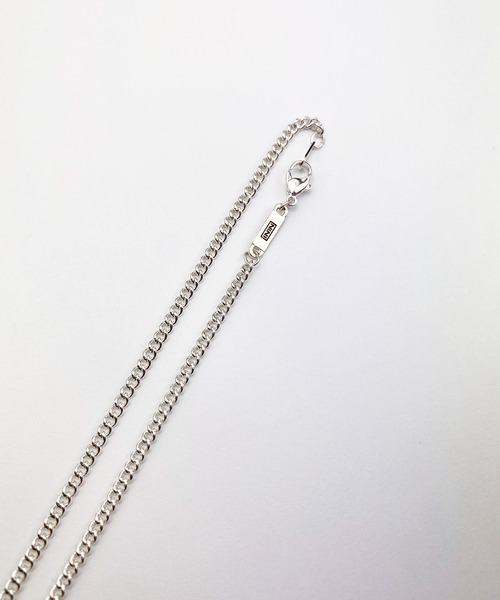 NUMBER (N)INE（ナンバーナイン）の「セミロングチェーンネックレス（ネックレス・メンズ・シルバー/シルバー系その他3/シルバー系その他2/シルバー系その他4/ブラック系その他3/ブラック系その他2/ブラック・FREE）」の10枚目の写真