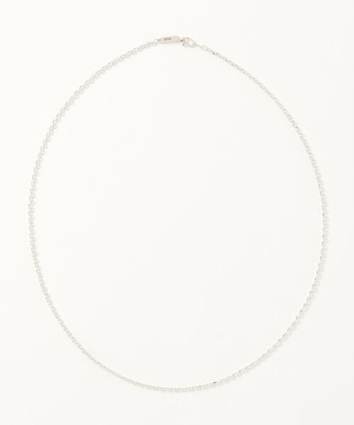 NUMBER (N)INE（ナンバーナイン）の「セミロングチェーンネックレス（ネックレス・メンズ・シルバー/シルバー系その他3/シルバー系その他2/シルバー系その他4/ブラック系その他3/ブラック系その他2/ブラック・FREE）」の18枚目の写真