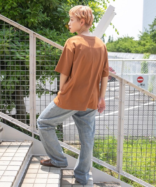 kutir(クティール)の「3匹のネコプリントTシャツ(Tシャツ/カットソー・レディース・ホワイト/オレンジ/グリーン・FREE)」の20枚目の写真