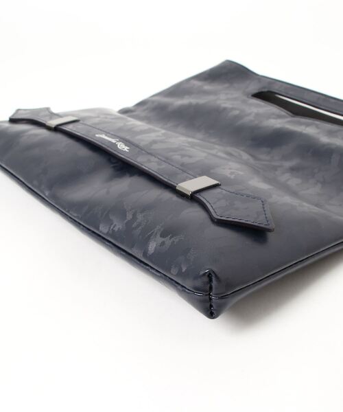 KINGZ(キングズ)の「クラッチバッグ(カモフラ)(クラッチバッグ・メンズ・ネイビー・FREE)」の2枚目の写真