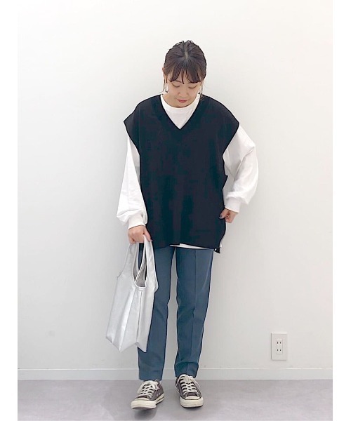mimiさま専用★GLOBAL WORK テーパードパンツ ネイビー・黒 S グローバルワーク テーパードパンツ ネイビー｜Yahoo!フリマ（旧