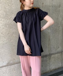 CAPRICIEUX LE'MAGE | 2WAYシャーリングフレンチブラウス(シャツ/ブラウス)