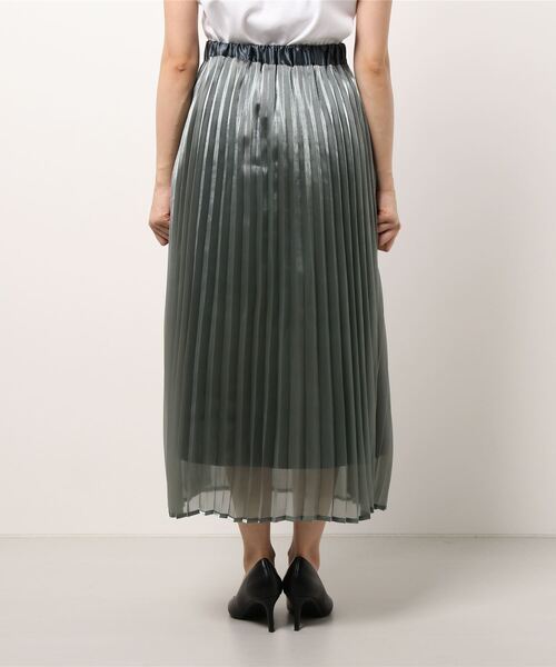 Three Four Time（ｽﾘｰﾌｫｰﾀｲﾑ）の「アコーディオンプリーツスカート（スカート・レディース・グリーン系その他/ブルー系その他・ONE SIZE）」の3枚目の写真