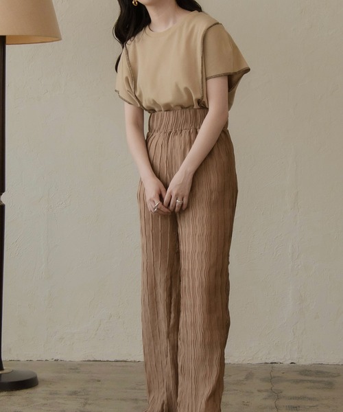 lawgy（ラウジー）の「original waist hook ct（Tシャツ/カットソー・レディース・ベージュ/ブラウン/ベージュ系その他・FREE）」の21枚目の写真