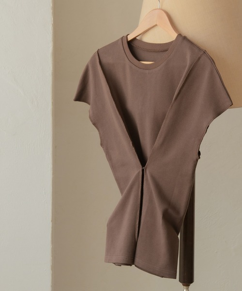 lawgy（ラウジー）の「original waist hook ct（Tシャツ/カットソー・レディース・ベージュ/ブラウン/ベージュ系その他・FREE）」の17枚目の写真