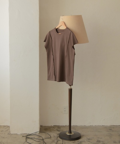 lawgy（ラウジー）の「original waist hook ct（Tシャツ/カットソー・レディース・ベージュ/ブラウン/ベージュ系その他・FREE）」の16枚目の写真