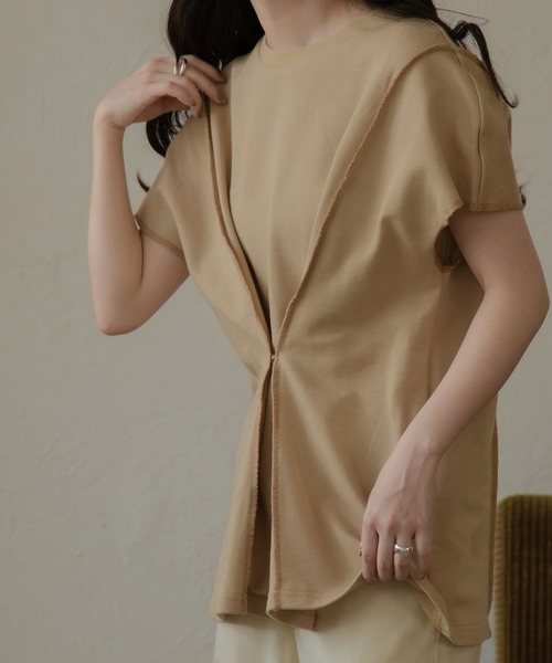 lawgy（ラウジー）の「original waist hook ct（Tシャツ/カットソー・レディース・ベージュ/ブラウン/ベージュ系その他・FREE）」の19枚目の写真