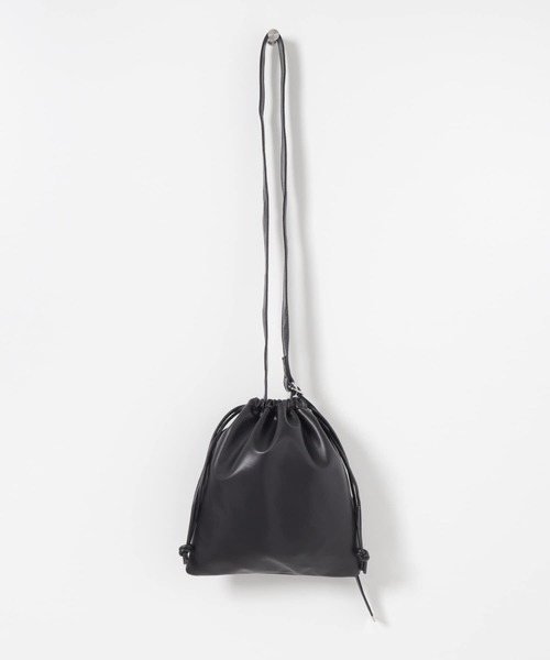 SENSE OF PLACE by URBAN RESEARCH（センスオブプレイスバイアーバンリサーチ）の「フェイクレザーキンチャクショルダーバッグ（ショルダーバッグ・メンズ・ブラック/ブラウン/ライトベージュ・ONE）」の7枚目の写真