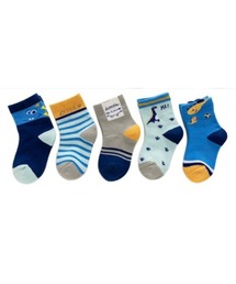 REBALANCE（リバランス）の「キッズ用ソックス 5ペアセット 豊富なバリエーション（ソックス/靴下）」