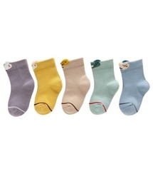 REBALANCE（リバランス）の「キッズ用ソックス 5ペアセット 豊富なバリエーション（ソックス/靴下）」