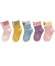 REBALANCE（リバランス）の「キッズ用ソックス 5ペアセット 豊富なバリエーション（ソックス/靴下）」