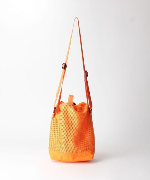 PORTER（ポーター）の「＜PORTER（ポーター）＞ S/DRAWSTRING BAG/バッグ（ショルダーバッグ・メンズ・ブラック/オレンジ・FREE）」の11枚目の写真