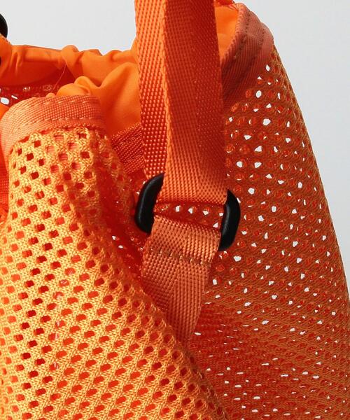 PORTER（ポーター）の「＜PORTER（ポーター）＞ S/DRAWSTRING BAG/バッグ（ショルダーバッグ・メンズ・ブラック/オレンジ・FREE）」の10枚目の写真
