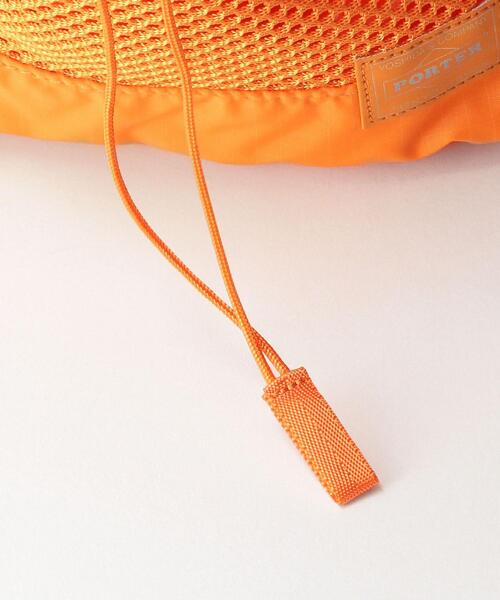 PORTER（ポーター）の「＜PORTER（ポーター）＞ S/DRAWSTRING BAG/バッグ（ショルダーバッグ・メンズ・ブラック/オレンジ・FREE）」の12枚目の写真