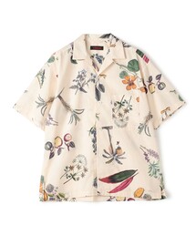 【美品】CABaN コットンオープンカラーシャツ CABaN リネン オープンカラーシャツ | CABaN/キャバン