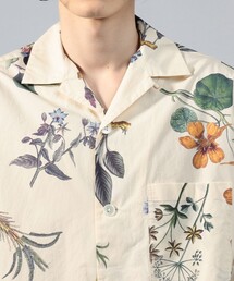 【美品】CABaN コットンオープンカラーシャツ caban（キャバン）の「□CABaN NEW BOTANICAL コットン オープン