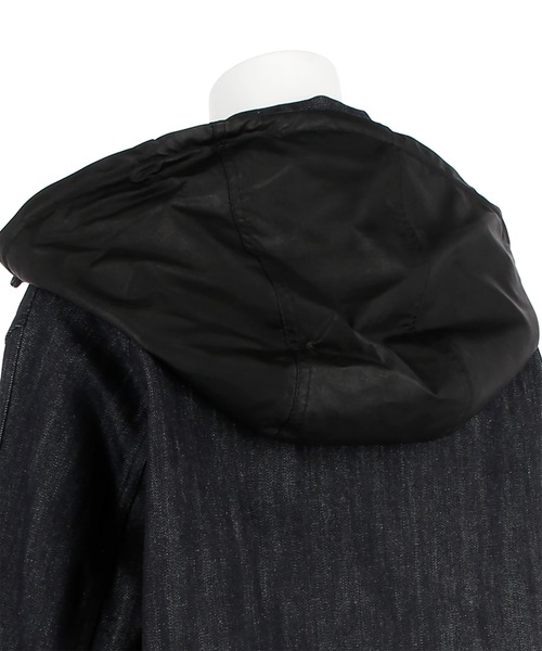 G.V.G.V.（ジーヴィージーヴィー）の「DENIM JACKET（デニムジャケット・レディース・ダークネイビー・36/34）」の14枚目の写真