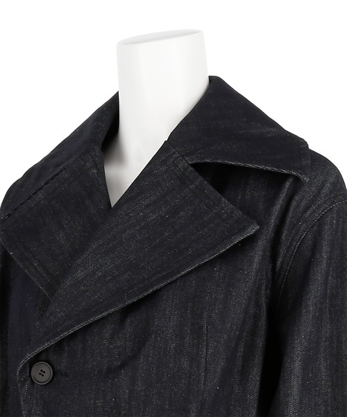 G.V.G.V.（ジーヴィージーヴィー）の「DENIM JACKET（デニムジャケット・レディース・ダークネイビー・36/34）」の10枚目の写真