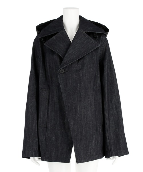 G.V.G.V.（ジーヴィージーヴィー）の「DENIM JACKET（デニムジャケット・レディース・ダークネイビー・36/34）」の4枚目の写真