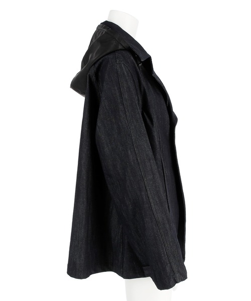 G.V.G.V.（ジーヴィージーヴィー）の「DENIM JACKET（デニムジャケット・レディース・ダークネイビー・36/34）」の2枚目の写真