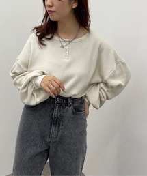 ワッフルヘンリートップス【ZOZOTOWN限定アイテム】