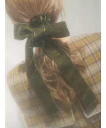 merry jenny | BIGリボンベロアシュシュ(シュシュ)