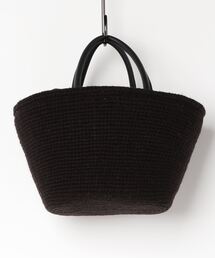 【美品　レア】a-jolie パールサングラスニット編みカゴバッグ 新品 a-jolie アジョリーパールサングラス ニット編みカゴバッグ