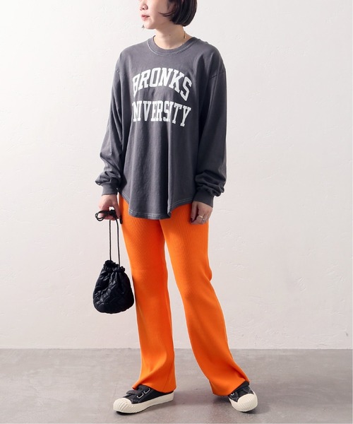 JOINT WORKS(ジョイントワークス)の「J-12Gリブパンツ(その他パンツ・レディース・ホワイト/オレンジ・FREE)」の3枚目の写真